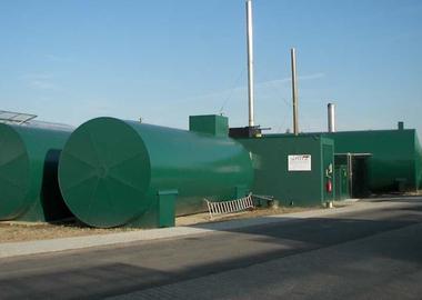 Vegetable oil driven CHP plant from 150 to 330 KW