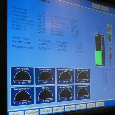 Containeraggregate mit einer Notstromversorgung