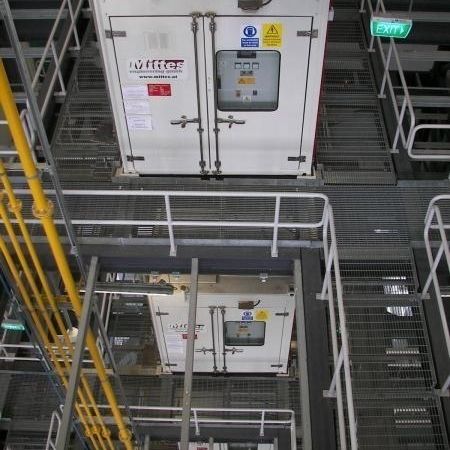 Containeraggregate mit einer Notstromversorgung