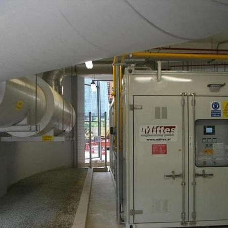 Containeraggregate mit einer Notstromversorgung