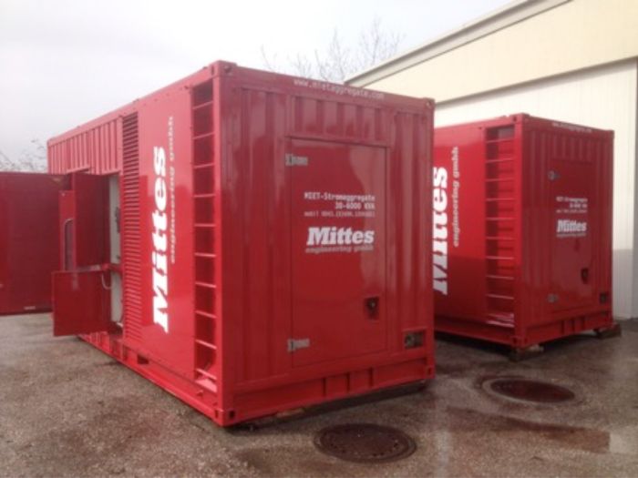 Mietaggregat 990 kVA