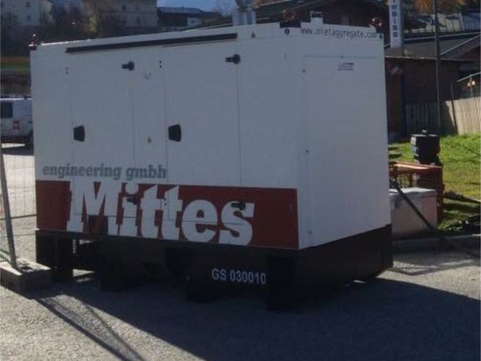 Mietaggregat 143 kVA