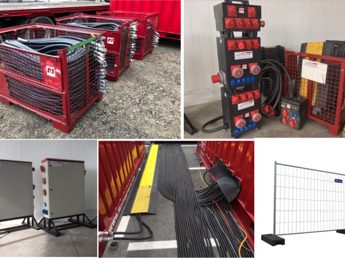 Cables, Distribution Equipment, and Event Accessories