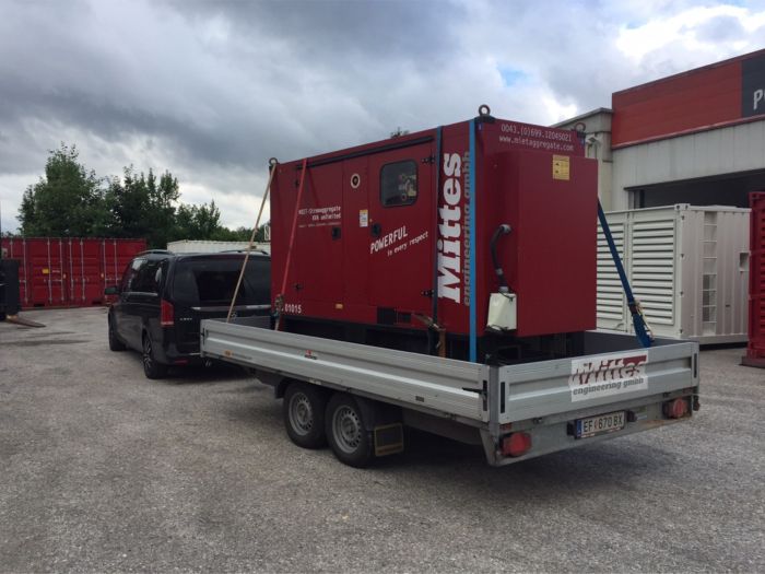 Mietaggregat 220 kVA
