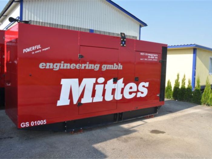 Mietaggregat 550 kVA