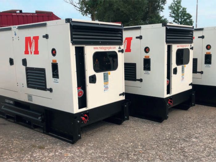 Mietaggregat 110 kVA