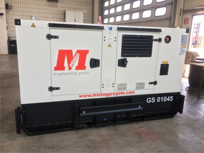 Mietaggregat 33 kVA